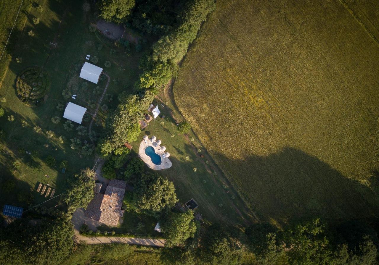 Glamping In Toscana, Luxury Tents In Agriturismo Biologico Sorano  Exterior photo